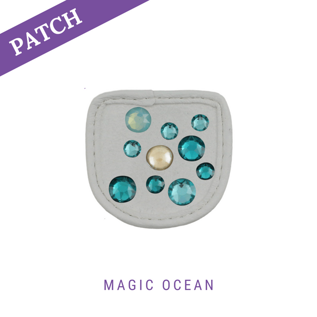 Magic Ocean Reithandschuh Patches