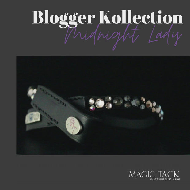 Midnight Lady by Lillylin Stirnband Bling Classic