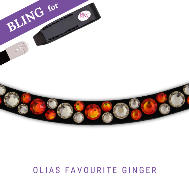 Olias Favourite Ginger Stirnband Bling Swing