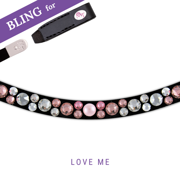 Love Me Stirnband Bling Swing