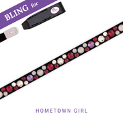 Hometown Girl Stirnband Bling Classic