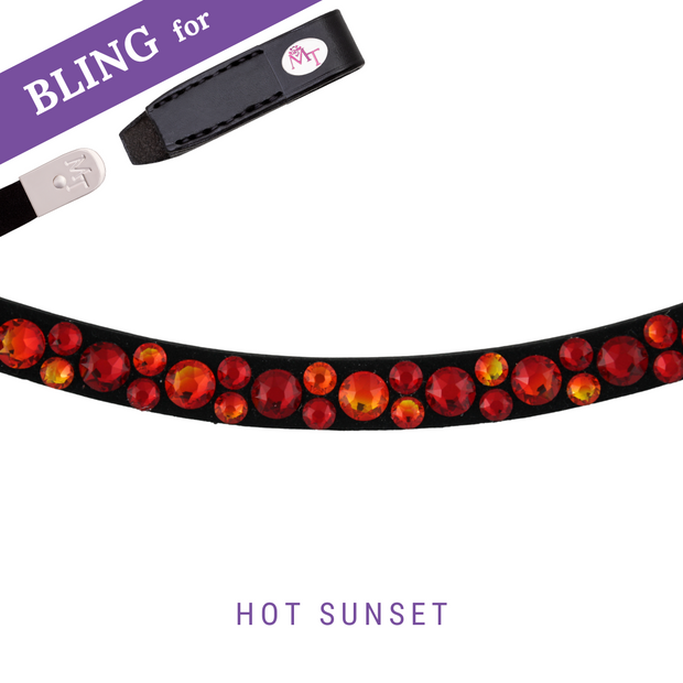Hot Sunset Stirnband Bling Swing