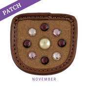 November Reithandschuh Patches